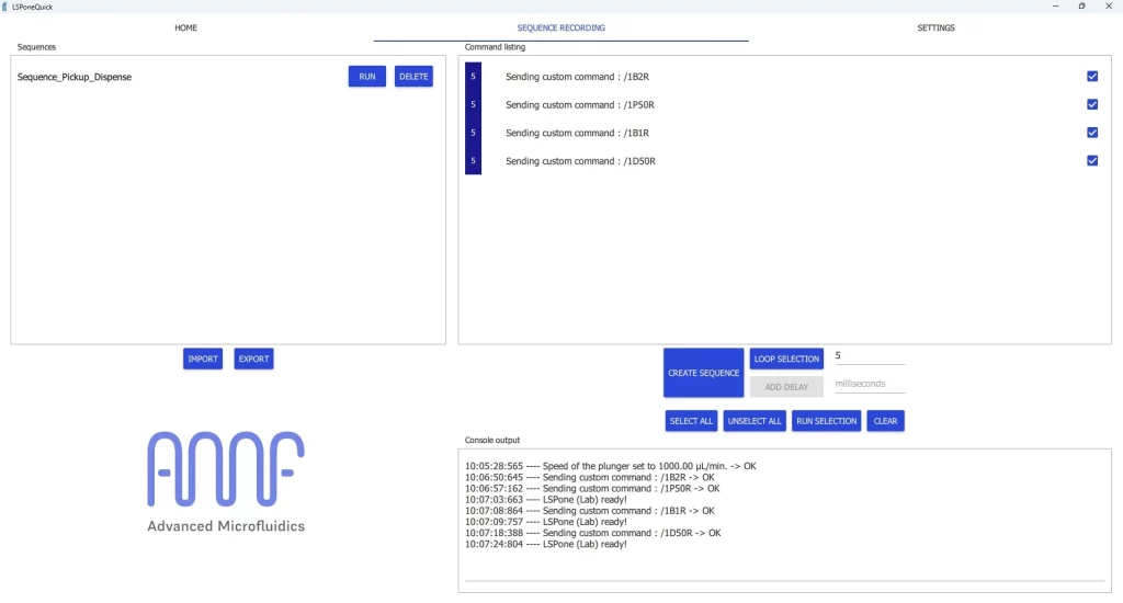 AMF_LSPone_Quick_Sequence