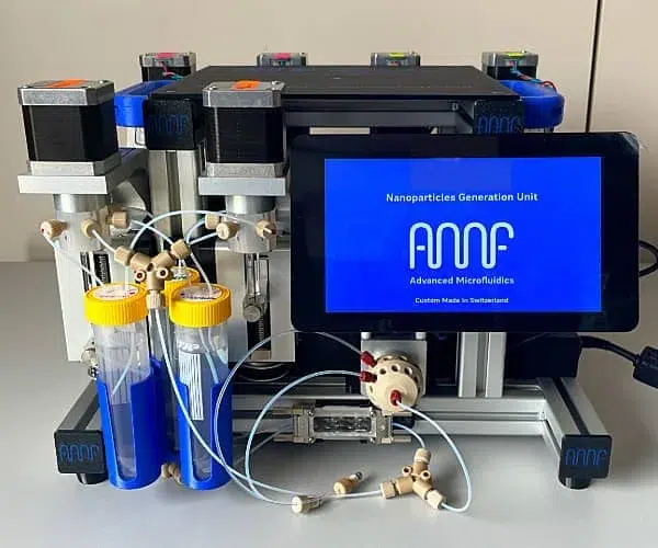 AMF - Industry - Flow Chemistry - Nanorparticle Generator