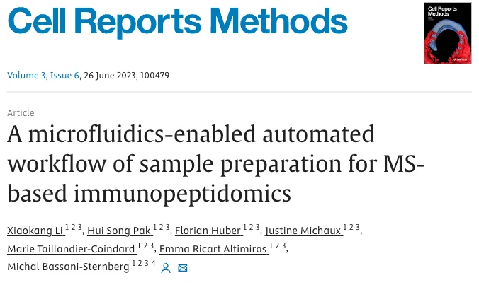 AMF - Xiaokang Li - Unleashing New Frontiers in Immunopeptidomics - AMF 3